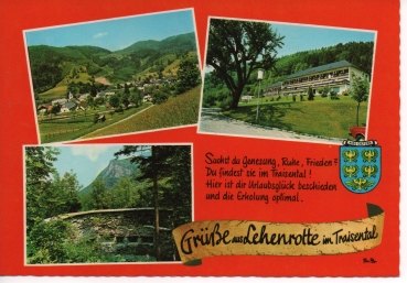 Ansichtskarte Grüße aus Lehenrotte im Traisental - Mehrbildkarte
